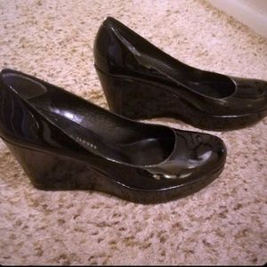 Marc Jacob's patent wedge